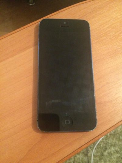 Лот: 6675416. Фото: 1. iPhone 5 Black 16Gb (Обмен). Смартфоны