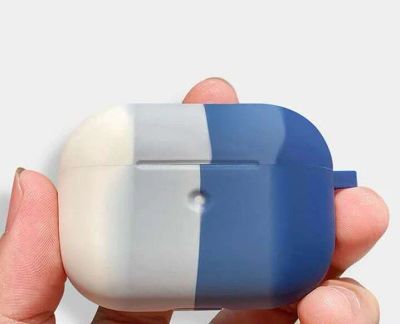 Лот: 17739378. Фото: 1. Чехол AirPods Pro cиликон с карабином... Чехлы, бамперы