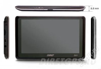 Лот: 651253. Фото: 1. Навигатор автомобильный DIRET... GPS-навигаторы