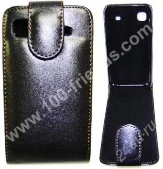 Лот: 1766898. Фото: 1. Футляр-книжка Samsung i9003 "на... Чехлы, бамперы