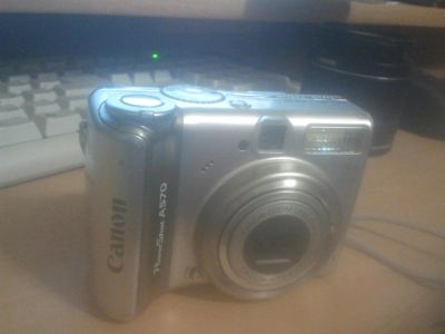 Лот: 5257752. Фото: 1. powershot a570 IS/ В отличном... Цифровые компактные