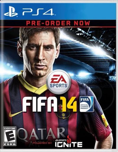 Лот: 5222852. Фото: 1. Диск FIFA 14 (PS4). Обмен. Продажа... Игры для консолей
