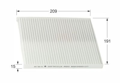 Лот: 25808633. Фото: 1. Фильтр салонный TCA-565 LivCar... Расходные материалы