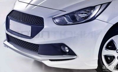 Лот: 5989531. Фото: 1. Реснички на передние фары, Hyundai... Детали тюнинга