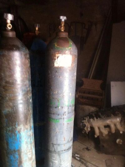 Лот: 6348581. Фото: 1. аргон баллон 40л пустой. Баллоны, газ в баллонах