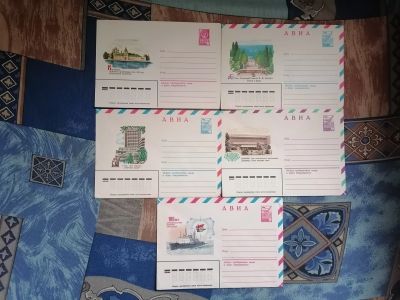 Лот: 25395659. Фото: 1. Конверты СССР Авиапочта 1979... Открытки, конверты
