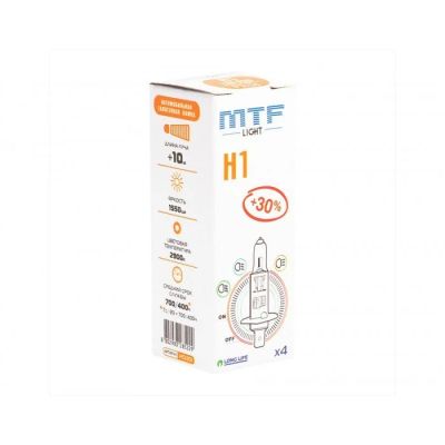 Лот: 10728298. Фото: 1. лампа галогенная MTF H1 Standart... Оптика и освещение