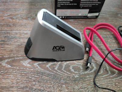 Лот: 17660887. Фото: 1. Док-станция для HDD/SSD Agestar... Шлейфы, кабели, переходники