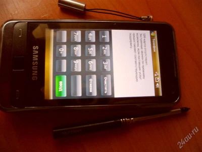 Лот: 1238661. Фото: 1. samsung witu 8gb omnia обмен. Смартфоны