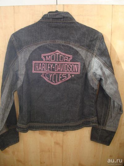 Лот: 9746032. Фото: 1. Байкерская женская куртка Harley... Аксессуары
