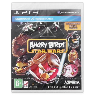 Лот: 11202396. Фото: 1. Angry Birds Star Wars PS3. Игры для консолей