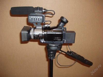 Лот: 770488. Фото: 1. Видеокамера Sony HVR-A1E + доп... Видеокамеры