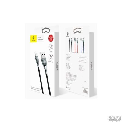Лот: 13776342. Фото: 1. Кабель Baseus USB - Lightning... Дата-кабели, переходники