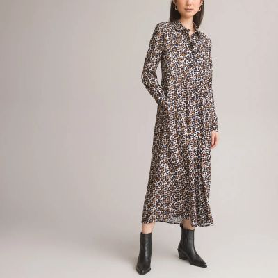 Лот: 24215090. Фото: 1. Платье-рубашка LaRedoute. Платья