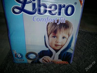 Лот: 1737360. Фото: 1. подгузники libero comfort fit... Детская гигиена