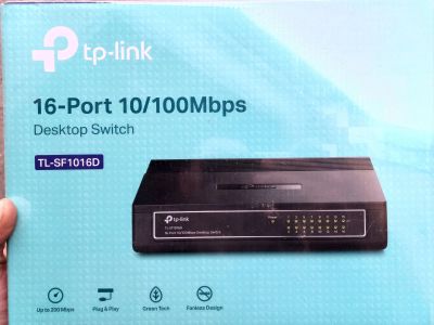 Лот: 20789485. Фото: 1. Коммутатор Tp-link TL-SF1016D. Коммутаторы