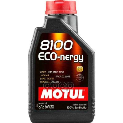 Лот: 24858242. Фото: 1. MOTUL Моторное Масло 8100 Eco-Nergy... Масла, жидкости