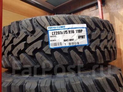 Лот: 12952218. Фото: 1. Автошины 265/75 R-16 Toyo Open... Шины