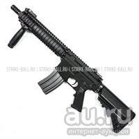Лот: 16234233. Фото: 1. Colt MK18 MOD 1 (BLACK), модель... Пейнтбол, страйкбол