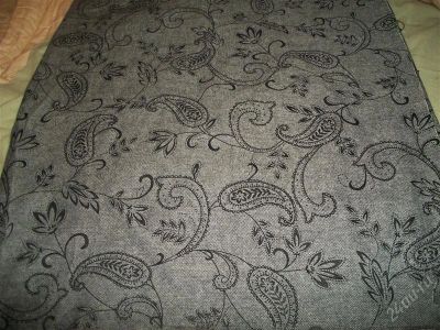 Лот: 2304990. Фото: 1. шерсть серая с огурцами 2.7м. Ткани, нитки, пряжа