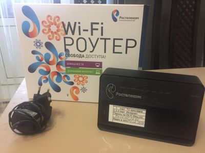 Лот: 11461979. Фото: 1. Wi-Fi роутер Ростелеком. Маршрутизаторы (роутеры)