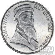 Лот: 12730060. Фото: 1. 5 Марок 1968. Германия. Иоганн... Германия и Австрия