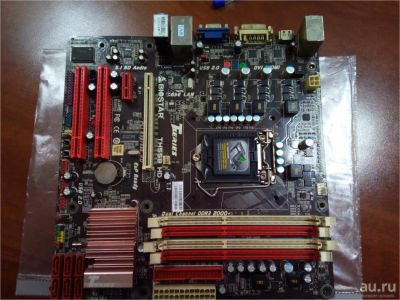 Лот: 9586638. Фото: 1. Материнская плата Biostar TH55B... Материнские платы