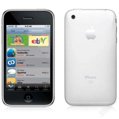 Лот: 827362. Фото: 1. Iphone 3 16Gb б/у. Кнопочные мобильные телефоны