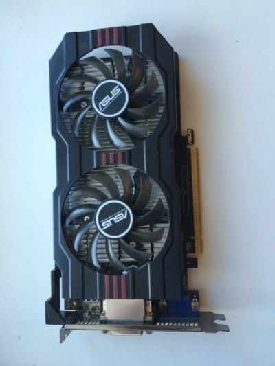 Лот: 7798674. Фото: 1. Видеокарта Asus GTX650TI. Видеокарты