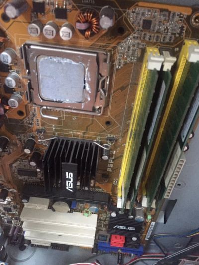 Лот: 13368923. Фото: 1. Материнская плата ASUS P5PL2... Материнские платы