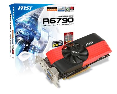 Лот: 3791011. Фото: 1. MSI Radeon 6790 OC GDDR5 1Gb 256Bit. Видеокарты