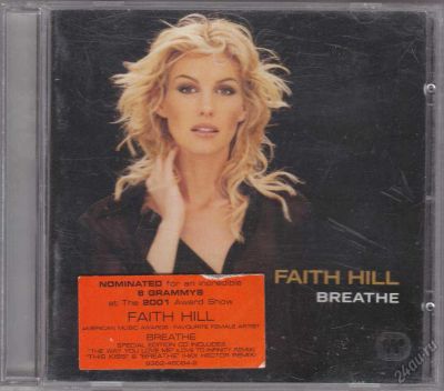 Лот: 5896159. Фото: 1. Faith Hill =Breathe = 1999 CD... Аудиозаписи