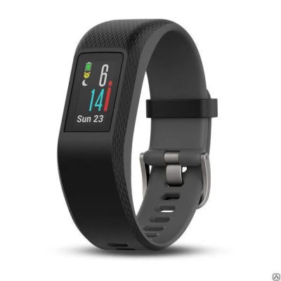 Лот: 15892881. Фото: 1. Умные часы Garmin vivosport черные... Смарт-часы, фитнес-браслеты, аксессуары