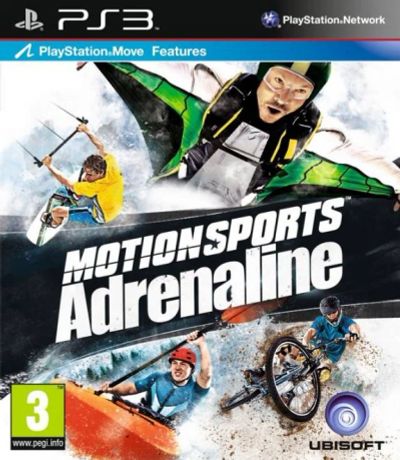 Лот: 4525210. Фото: 1. motionsports адреналин ps3 PS... Игры для консолей