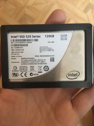 Лот: 15240595. Фото: 1. Ssd накопитель intel. SSD-накопители