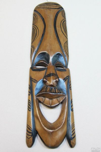 Лот: 17443522. Фото: 1. Африканская маска из Эфиопии 42... Аксессуары