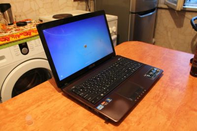 Лот: 5794783. Фото: 1. Мощный ноутбук Asus, intel i3... Ноутбуки