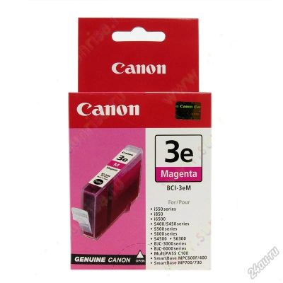 Лот: 5649150. Фото: 1. Картридж Canon BCI-3M для принтера... Картриджи, расходные материалы
