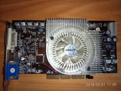 Лот: 11109643. Фото: 1. Видеокарта Palit GeForce FX 5900... Видеокарты