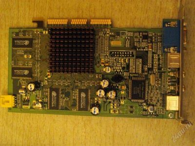 Лот: 1212843. Фото: 1. видеокарта radeon 9000 64m ddr... Видеокарты