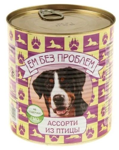 Лот: 15054836. Фото: 1. Консервы Ассорти из птиц 750гр... Корма