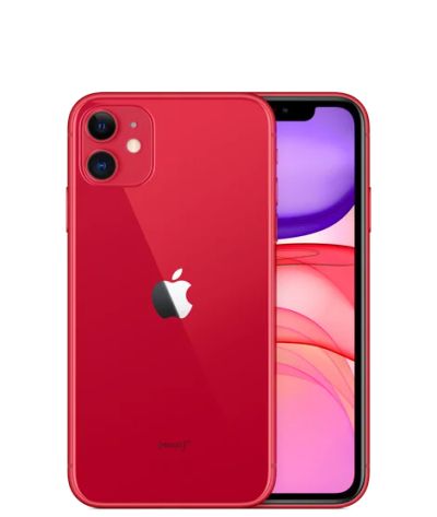 Лот: 14625864. Фото: 1. Apple iPhone 11 128Gb Красный... Смартфоны