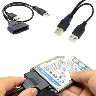 Лот: 9442254. Фото: 1. Переходник USB 2.0 to SATA 15... Шлейфы, кабели, переходники