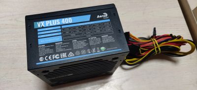 Лот: 21022694. Фото: 1. Блок питания 400 Вт/Aerocool/sata... Корпуса, блоки питания