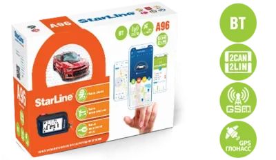 Лот: 17251374. Фото: 1. Сигнализация StarLine A96 BT 2CAN... Автомобильные сигнализации