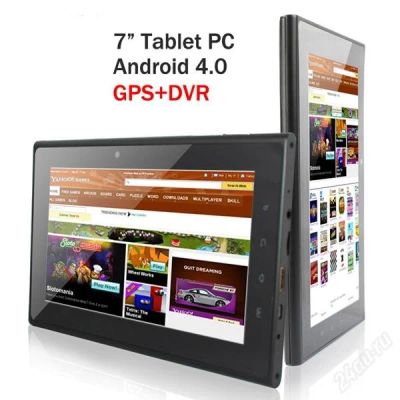 Лот: 2535336. Фото: 1. Навигатор GPS 7" + Android 4.0... GPS-навигаторы