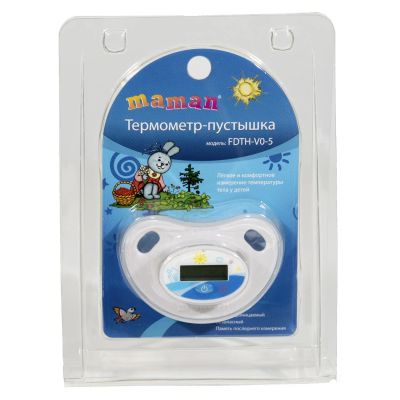 Лот: 14961796. Фото: 1. Термометр-пустышка Maman. Другое (дети растут)