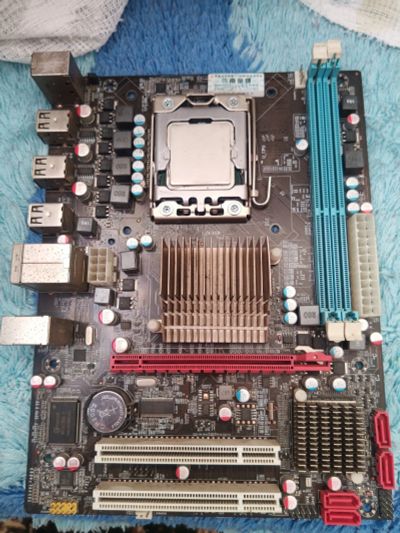 Лот: 18957581. Фото: 1. huanan x58 + intel xeon x5660. Материнские платы