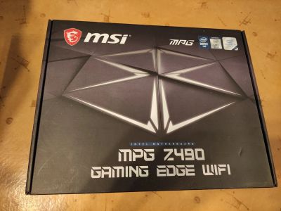 Лот: 16512892. Фото: 1. MSI Z490 Gaming Edge Wifi. Материнские платы
