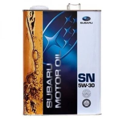 Лот: 9836357. Фото: 1. Subaru Motor Oil 5W30 SN Моторное... Масла, жидкости